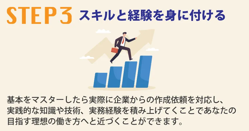 STEP3 スキルと経験を身につける
